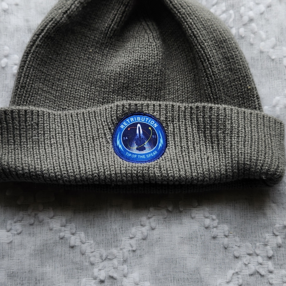 Gray Knit Beanie